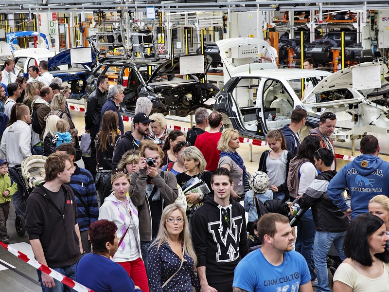Rekordní návštěvnost v závodě Škoda Auto
